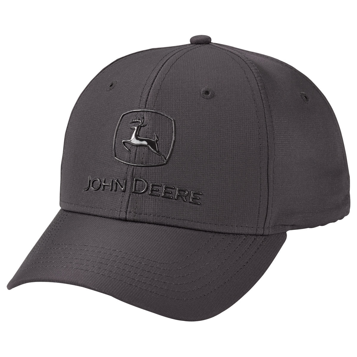 Casquette Baseball John Deere - Marron Clair, Effet Stone Washed, Taille Unique Réglable - Licence Officielle
